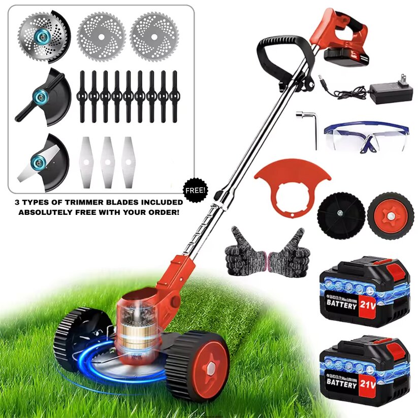 3-in-1 Cordless Grass Trimmer