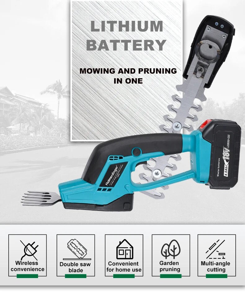 ProLawnTools™ Cordless hedge trimmer