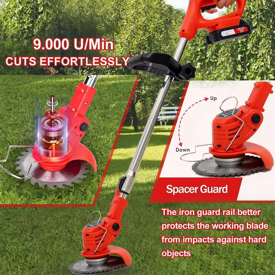 3-in-1 Cordless Grass Trimmer