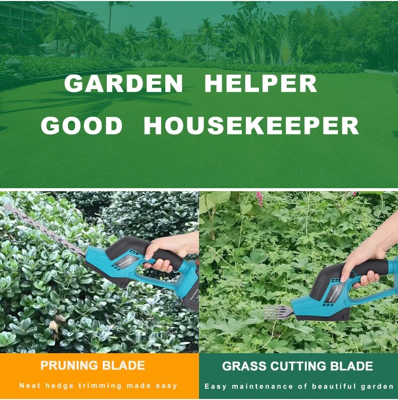 ProLawnTools™ Cordless hedge trimmer